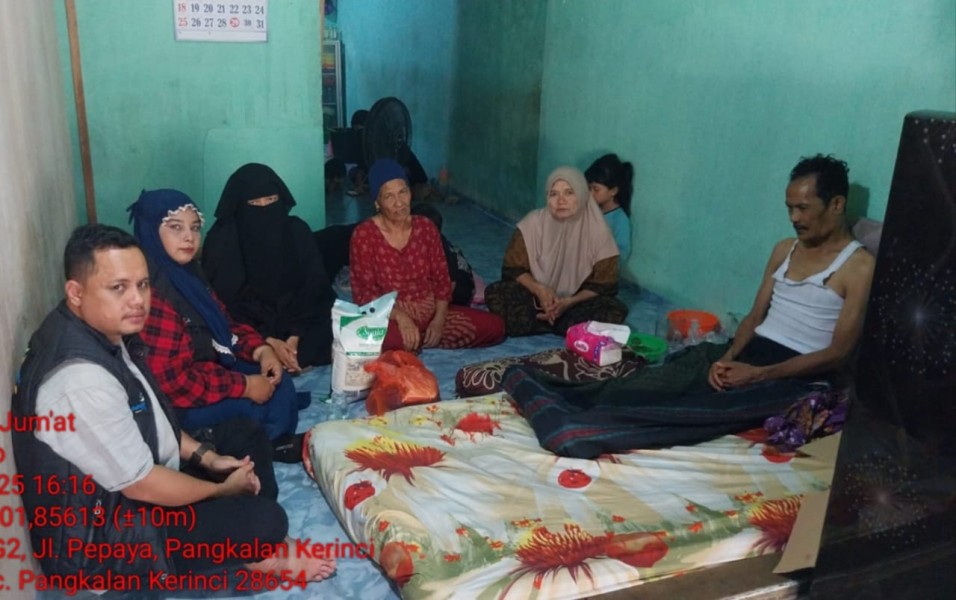 Cerita Keluarga Rismanto Terbantu Jaminan Kesehatan UHC Program Bupati H Zukri SM