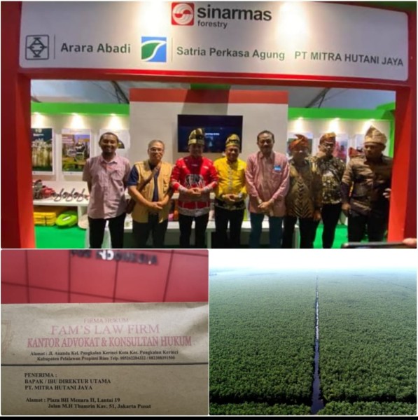 Di SOMASI, Semua Alamat PT Mitra Hutani Jaya Tak Jelas Alias Alamat Palsu!!!.